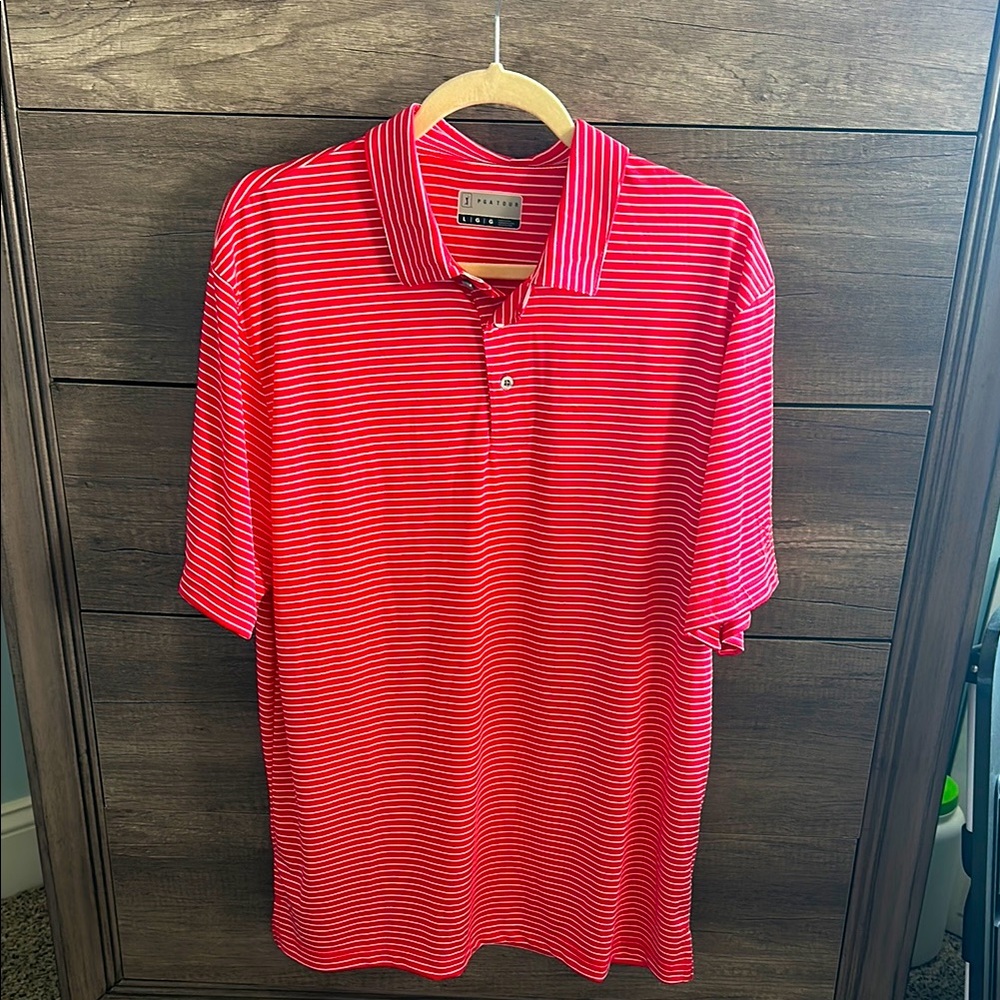 PGA Tour Moisture Wicking Polo Shirt